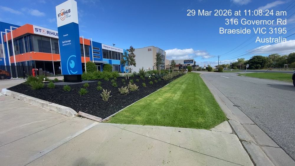South East Melbourne grounds maintenance — Braeside — new garden beds & turf | EcoScape Gardens